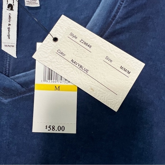 NWT-Cable and Gauge tshirt. size: medium - Picture 4 of 11